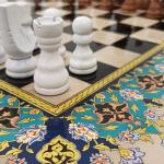 تخته نرد و شطرنج تذهیب کاردست